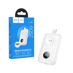 Power Bank Magnético Hoco J137 para iWatch 2500mAh Branco
